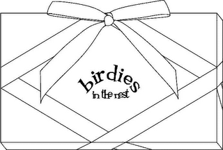 BIRDIES IN THE NEST