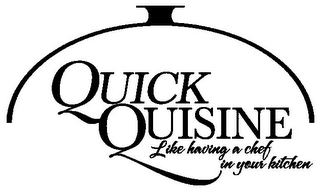 QUICK QUISINE LIKE HAVING A CHEF IN YOUR KITCHEN