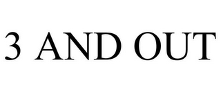 3 AND OUT