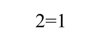 2=1