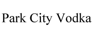 PARK CITY VODKA