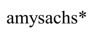 AMYSACHS*