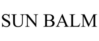 SUN BALM