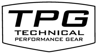 TPG TECHNICAL PERFORMANCE GEAR
