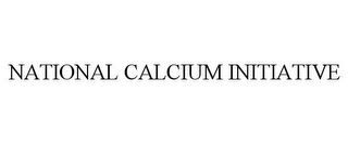 NATIONAL CALCIUM INITIATIVE