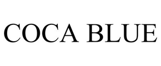 COCA BLUE