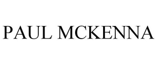 PAUL MCKENNA