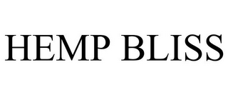 HEMP BLISS