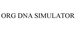 ORG DNA SIMULATOR