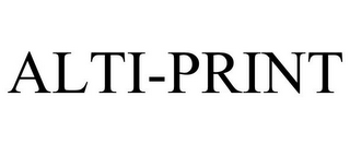 ALTI-PRINT