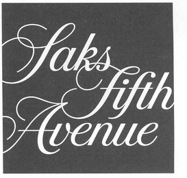 SAKS FIFTH AVENUE
