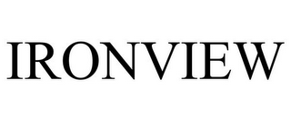 IRONVIEW