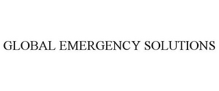 GLOBAL EMERGENCY SOLUTIONS