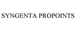 SYNGENTA PROPOINTS