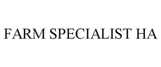 FARM SPECIALIST HA