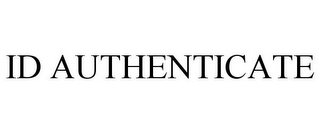 ID AUTHENTICATE