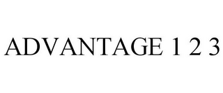 ADVANTAGE 1 2 3