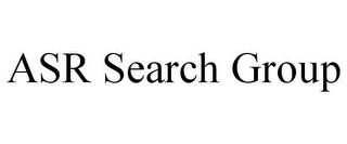 ASR SEARCH GROUP