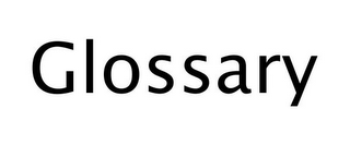 GLOSSARY