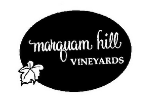 MARQUAM HILL VINEYARDS