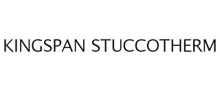 KINGSPAN STUCCOTHERM