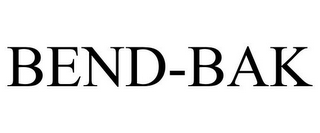 BEND-BAK