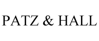 PATZ & HALL
