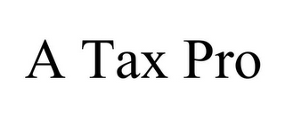 A TAX PRO