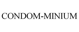 CONDOM-MINIUM