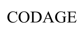 CODAGE