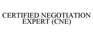 CERTIFIED NEGOTIATION EXPERT (CNE)