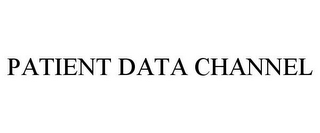 PATIENT DATA CHANNEL