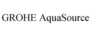 GROHE AQUASOURCE