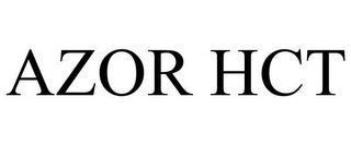 AZOR HCT