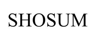 SHOSUM