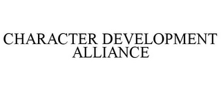 CHARACTER DEVELOPMENT ALLIANCE