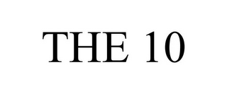 THE 10