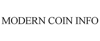 MODERN COIN INFO