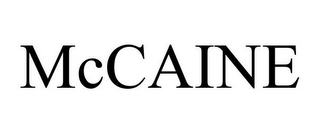 MCCAINE