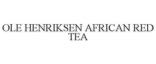 OLE HENRIKSEN AFRICAN RED TEA