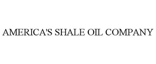 AMERICA'S SHALE OIL COMPANY