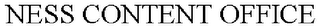 NESS CONTENT OFFICE