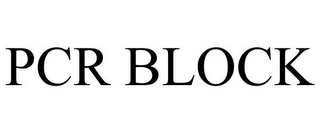 PCR BLOCK