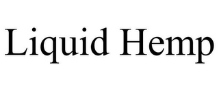 LIQUID HEMP