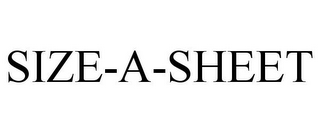 SIZE-A-SHEET