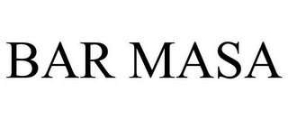 BAR MASA