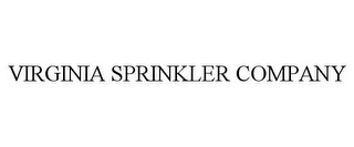 VIRGINIA SPRINKLER COMPANY