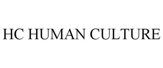 HC HUMAN CULTURE