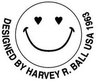DESIGNED BY HARVEY R. BALL USA 1963