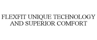 FLEXFIT UNIQUE TECHNOLOGY AND SUPERIOR COMFORT